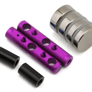 Yokomo YOKZS-016MGRP  Yokomo Rear Magnetic Body Mount (Purple)