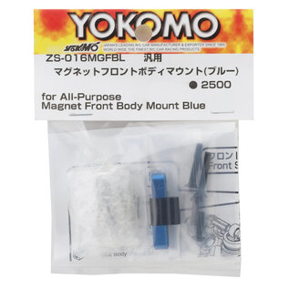 Yokomo YOKZS-016MGFBL  Yokomo Front Magnetic Body Mount (Blue)