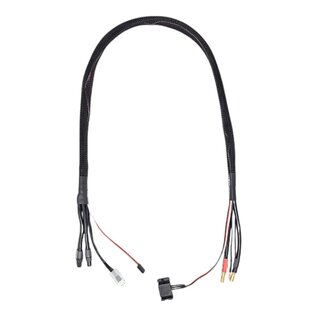 RC DISCHARGER RCD-2S50A-XT60-5MM-TS 2S 50A Synchronous Charge Cable  (XT60 & 5mm) w/ Temp