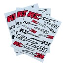 RC DISCHARGER RCD-STK-3PK  RC Discharger Stickers 3 Sheets