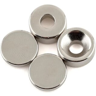 Yokomo YOKZS-016MG1 Yokomo Type "A" Spare Body Mount Magnets (12x4mm) (2)