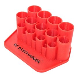 RC DISCHARGER RCD-SDH-MIP-RED Red MIP Tool Holder with Parts Tray