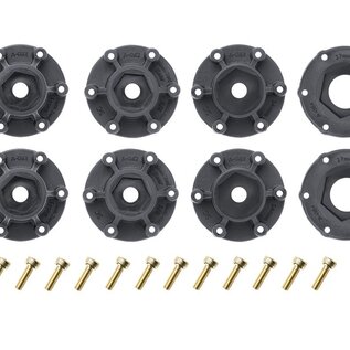 Louise RC LOULT3228VB  SC-Rocket M Oval Track 1/10 Short Course Tires, Super Soft, 12, 14 & 17mm Hex on Black Rim (2)