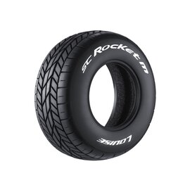 Louise RC LOULT3228VI  SC-Rocket M Oval Track 1/10 Short Course Tires, Unmounted