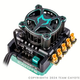 Cayote CA-CREST-X  CAYOTE Racing CREST X Speed Control ESC 1:10 160A