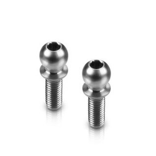 Hudy HUD990008  HUDY Titanium Ball Stud D=4.9 / L=8 / S=3.5 / 2mm Hex (2)
