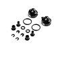 Xray XRA368054  Alu Shock Cap-Nut With Vent Hole Big Bore (2) for XB2