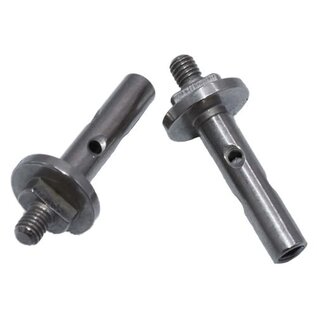 Xray XRA372261 X12 Kingpin 4mm with Holes - 1° 3 Dots - Nickel Coated (2)