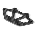 Xray XRA371213  X12 Carbon Bumper Lower Holder for 1-Piece Chassis 2.5mm