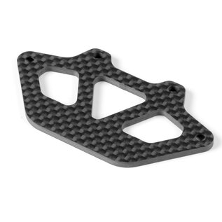 Xray XRA371213  X12 Carbon Bumper Lower Holder for 1-Piece Chassis 2.5mm