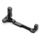 Xray XRA306222  Xray X4'25 Black Alum Servo Mount One-Piece