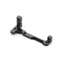 Xray XRA306222  Xray X4'25 Black Alum Servo Mount One-Piece