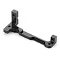 Xray XRA306222  Xray X4'25 Black Aluminium Servo Mount One-Piece - SWISS 7075 T6