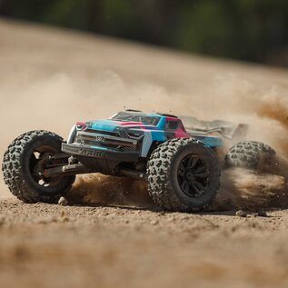 Arrma ARA8608V6T2  Blue/Pink 1/8 KRATON 6S 4X4 RTR Brushless Speed Truck