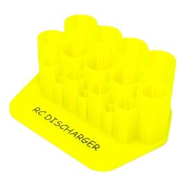 RC DISCHARGER RCD-SDH-MIP-NYL  Neon Yellow MIP Tool Holder with Parts Tray