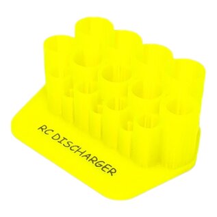 RC DISCHARGER RCD-SDH-MIP-NYL  Neon Yellow MIP Tool Holder with Parts Tray