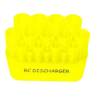RC DISCHARGER RCD-SDH-MIP-NYL  Neon Yellow MIP Tool Holder with Parts Tray