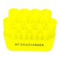 RC DISCHARGER RCD-SDH-MIP-NYL  Neon Yellow MIP Tool Holder with Parts Tray