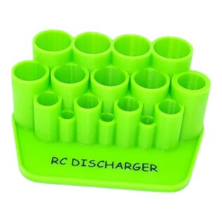 RC DISCHARGER RCD-SDH-MIP-GRN  Green MIP Tool Holder with Parts Tray