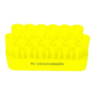 RC DISCHARGER RCD-SDH-MIP-XL-NYL  Neon Yellow MIP Tool Holder XL with Parts Tray