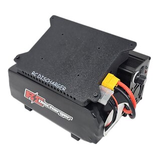 RC DISCHARGER RCD-RD4S-ON-BLK  Black Regenerative Discharger 4S On-Road for iCharger 308DUO 406DUO 456DUO 458DUO