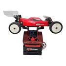 RC DISCHARGER RCD-1CARS-STAND-12V  Black 1 Car Stand for Regenerative Discharger V2 w/ 12V Optional