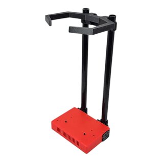 RC DISCHARGER RCD-1CARS-STAND-12V  Black 1 Car Stand for Regenerative Discharger V2 w/ 12V Optional