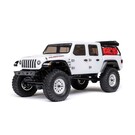 Axial Racing AXI00005V2T4  White 1/24 SCX24 Jeep JT Gladiator 4WD Rock Crawler Brushed RTR