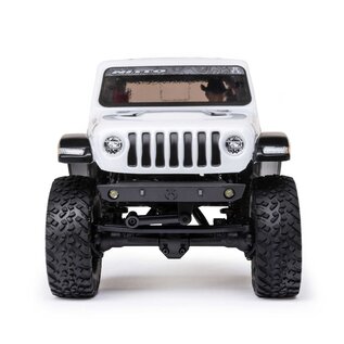 Axial Racing AXI00005V2T4  White 1/24 SCX24 Jeep JT Gladiator 4WD Rock Crawler Brushed RTR