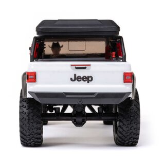 Axial Racing AXI00005V2T4  White 1/24 SCX24 Jeep JT Gladiator 4WD Rock Crawler Brushed RTR