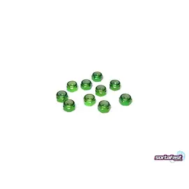 Sortafast SF-ALNT03-GR  Green Aluminum Locknut - M3