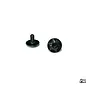 Sortafast SF-WG36BLK-2  Sortafast Hexcix Titanium Screws - Wing / Steering Arms - Black - 2pk (M3)