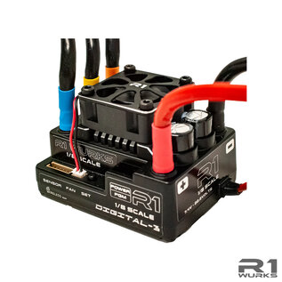 R1wurks R1-040018  R1 Digital 3 1/8 Scale ESC