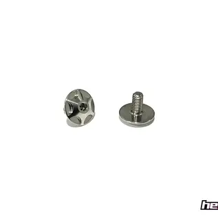 Sortafast SF-WG0306-2  Sortafast Hexcix Titanium Screws - Wing / Steering Arms - 2pk (M3) - 3x6
