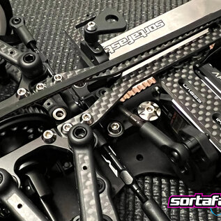 Sortafast SF-WG0306-2  Sortafast Hexcix Titanium Screws - Wing / Steering Arms - 2pk (M3) - 3x6