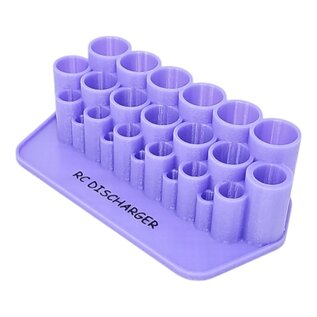 RC DISCHARGER RCD-SDH-MIP-XL-PUR  Purple MIP Tool Holder XL with Parts Tray