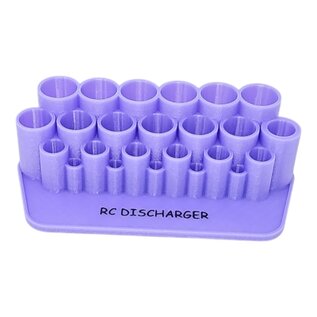 RC DISCHARGER RCD-SDH-MIP-XL-PUR  Purple MIP Tool Holder XL with Parts Tray