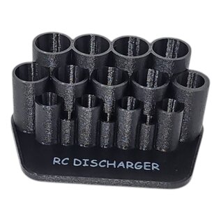 RC DISCHARGER RCD-SDH-MIP-BLK  Black MIP Tool Holder with Parts Tray