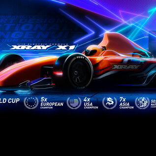 Xray XRA370709  XRAY X1'25 - Luxury 1/10 Formula F1