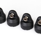 Traxxas TRA8361 Shock caps (black) (4) (assembled with hollow balls)