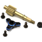 Exotek Racing EXO2263 B7 Flite Direct Spur Mount Shaft Set, 7075 Extra Lightweight