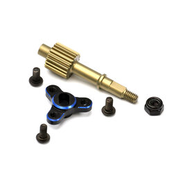 Exotek Racing EXO2263 B7 Flite Direct Spur Mount Shaft Set, 7075 Extra Lightweight