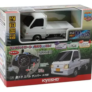 Kyosho 66607 Mini-Z RWD ReadySet w/Subaru KEI Body (White) w/2.4GHz Radio