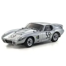 Kyosho KYO66611C Mini-Z RWD ReadySet w/Shelby Cobra Daytona Body (Chrome)
