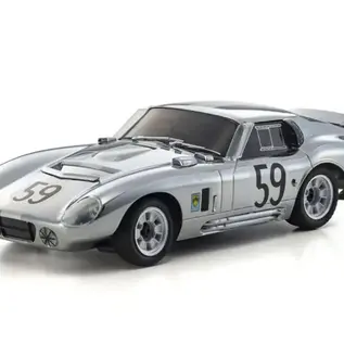 Kyosho KYO66611C Mini-Z RWD ReadySet w/Shelby Cobra Daytona Body (Chrome)