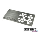 Sortafast SF-WT304592 Sortafast Hexcix Stainless Steel Battery Weight - Offset 1s / 2s Shorty 45x92mm / 30g