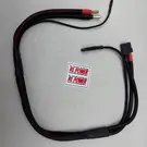 MRC Hobbies Products RLP90  Hi-Amp Charge Lead with XT90 charger connection | with 5mm Battery Bullets | 24" Length