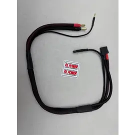 MRC Hobbies Products RLP90  Hi-Amp Charge Lead with XT90 charger connection | with 5mm Battery Bullets | 24" Length