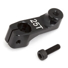 Team Associated ASC1370 Factory Team Aluminum Clamping Servo Horn, 25 Tooth, 15.5mm