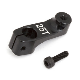 Team Associated ASC1370 Factory Team Aluminum Clamping Servo Horn, 25 Tooth, 15.5mm